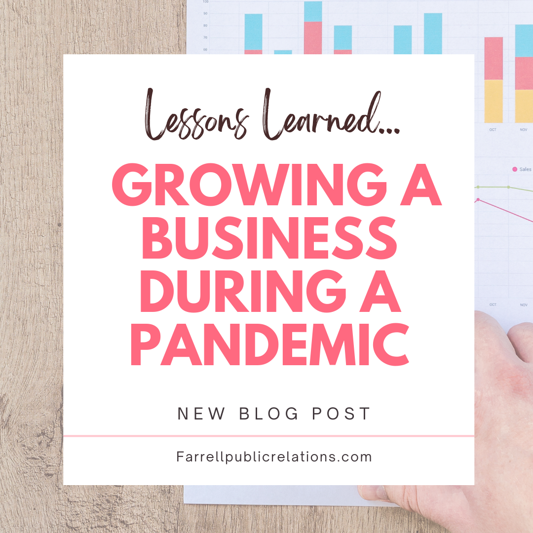 Happy Birthday, Farrell PR: Lesson Learned From Growing a Business During a Pandemic